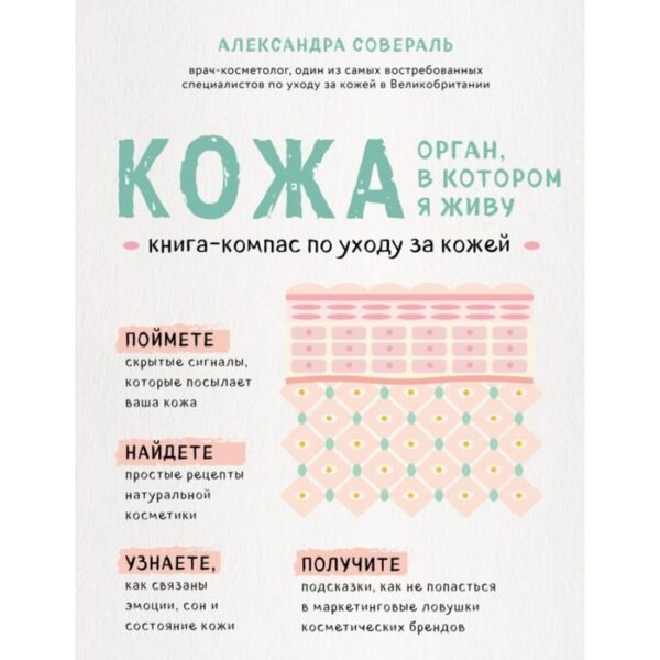 Кожа. Орган, в котором я живу. Книга-компас по уходу за кожей. Совераль А.