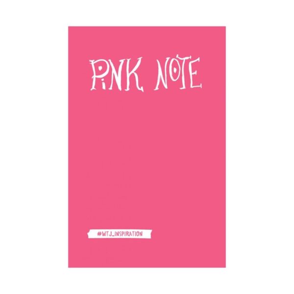 Pink Note. Романтичный блокнот с розовыми страницами (мягкая обложка)